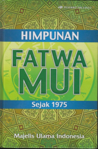 Image of Himpunan Fatwa MUI Sejak 1975