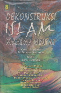 Image of Dekonstruksi Islam Mazhab Ciputat
