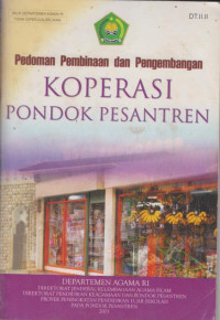 Image of Pedoman Pembinaan & Pengembangan KOPERASI Pondok Pesantren