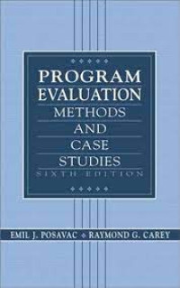 Image of Program Evaluation Methods and Case Studies